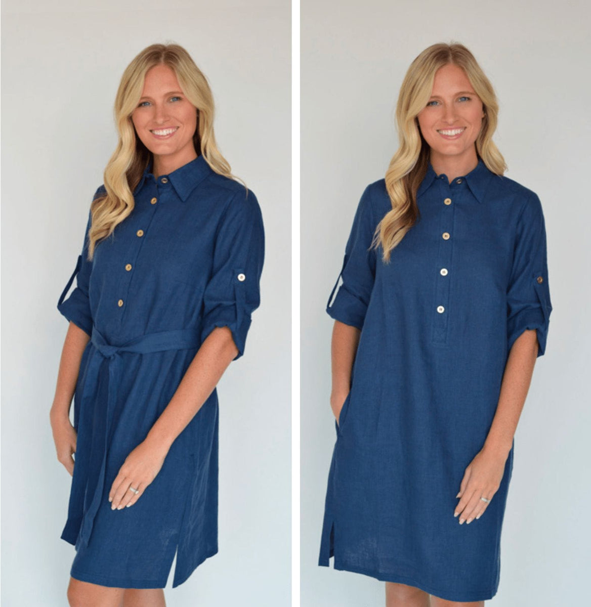 Ilinen Shirt Dress Planters Exchange