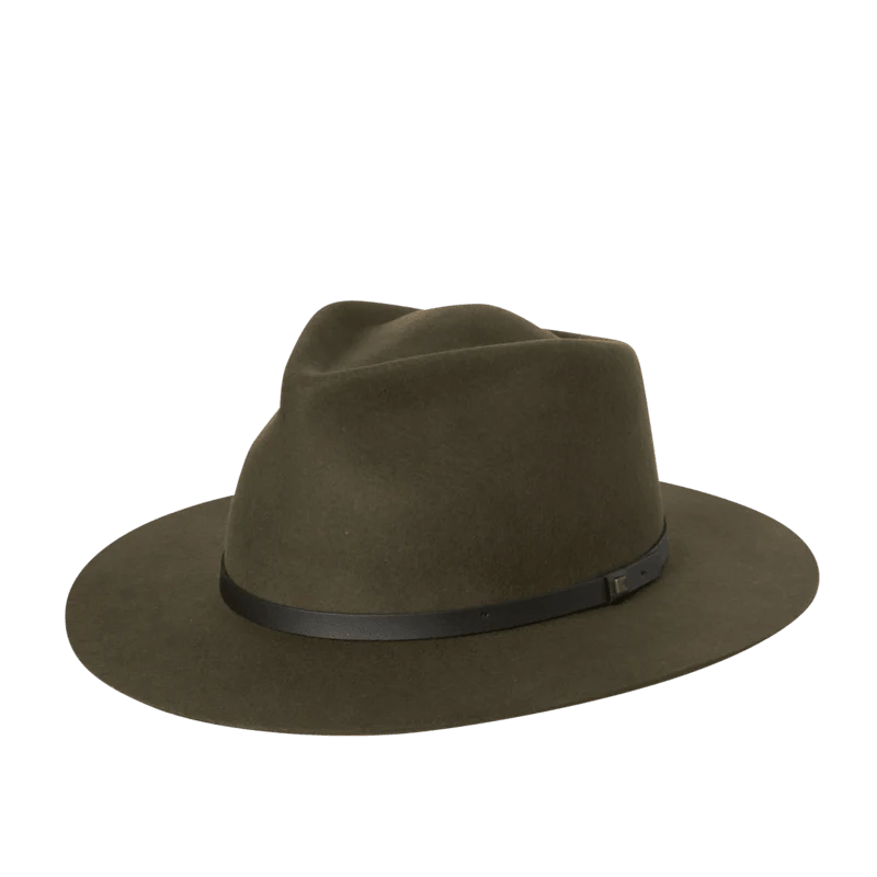 Kooringal Women's Hat Olive / Small Goodwin Unisex Wide Brim Fedora