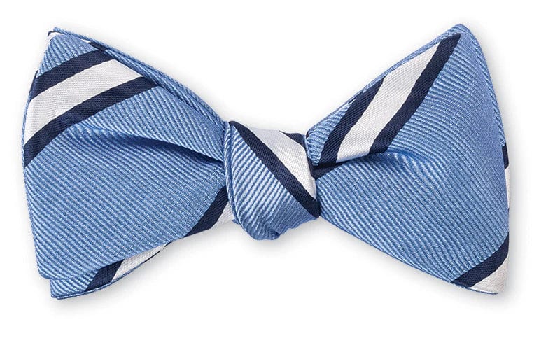 R. Hanauer Men's Bowtie Lt Blue R hanauer Bulter Stripes Necktie