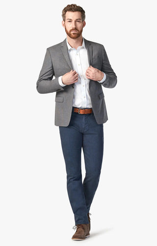 34 Heritage Charisma Blue Diagonal 5 Pocket Pant