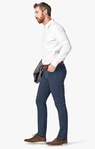 34 Heritage Charisma Blue Diagonal 5 Pocket Pant