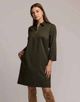 Hinson Wu Alessa 3/4 Sleeve Dress