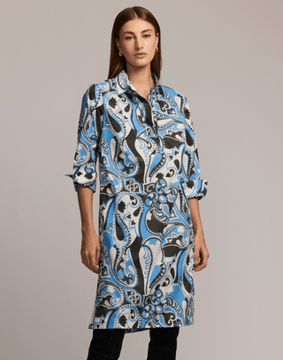 Hinson Wu 3/4 Sleeve Charlotte Dress Dancing Paisley