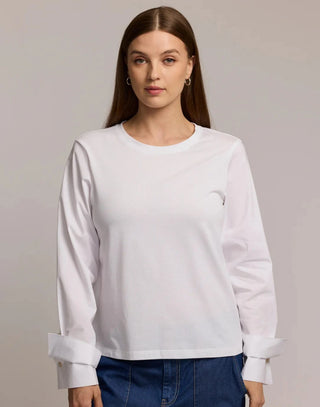 Hinson Wu Reagen Long Sleeve Foundation Layering Shirt