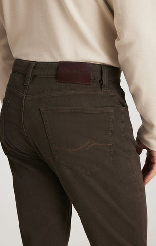 34 Heritage Charisma Brown Diagonal Pant