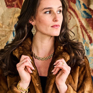 Capucine De Wulf Pathway Petite Link Necklace