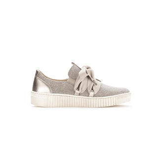 Gabor Sparkle Sneaker with Bow 43.333.64