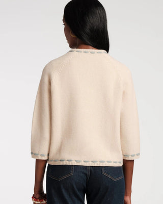 Frances Valentine Blanket Stitch Border Cardi