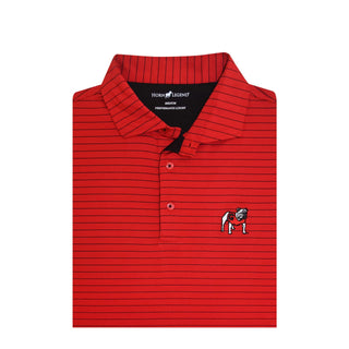 Georgia Bulldog Stripe Polo