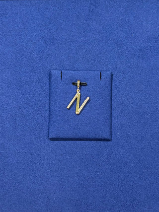 14k Plated Alphabet Letter Charm