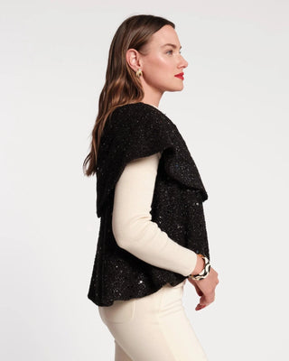 Frances Valentine Peyton Sequin Swing Jacket