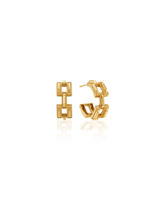 Capucine De Wulf Pathway Hoop Earrings