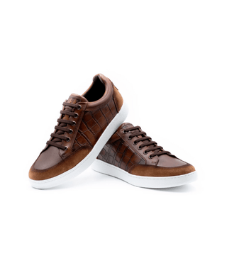 Martin Dingman - Carson Alligator Grain Sneaker