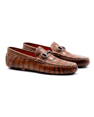 Martin Dingman Monte Carlo Alligator Grain Loafer