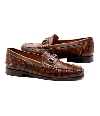 Martin Dingman All American Alligator Grain Loafer