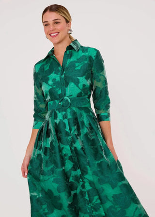 Abbey Glass Cecilia Gown Emerald Azalea Organza