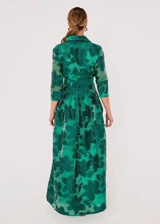 Abbey Glass Cecilia Gown Emerald Azalea Organza