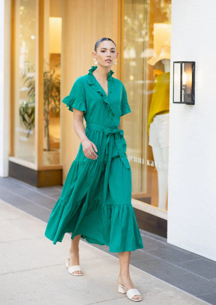 Abbey Glass Women's Dresses Green / Small Sadie Maxi Dress