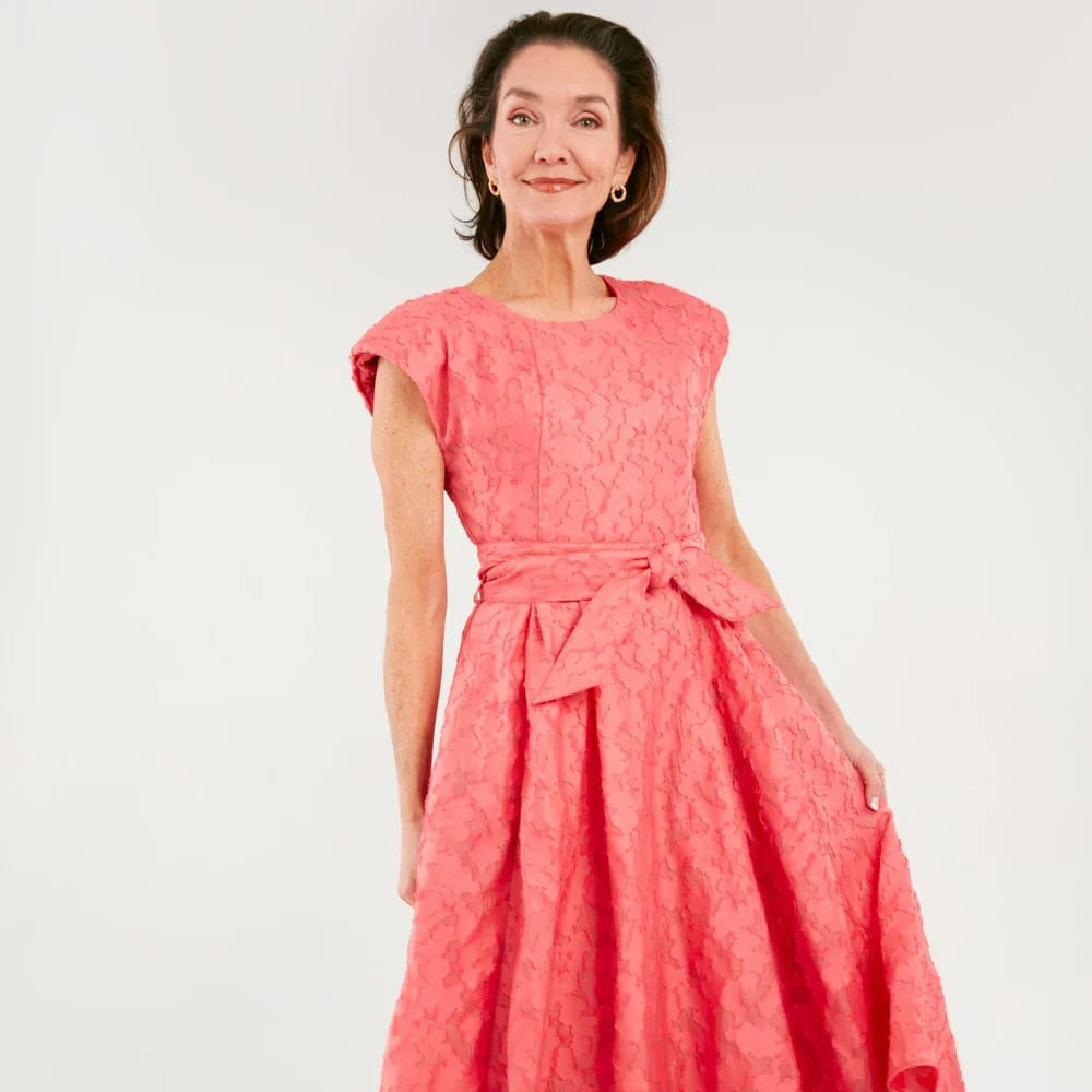 Abbey Glass Women's Dresses Hot Coral / S Abbey Glass Olivia Dress Hot Coral