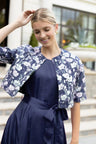 Silver Stems Navy