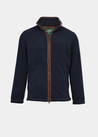 Alan Paine Men's Jacket Dark Navy / Medium Aylsham Mens's Fleece Jacket