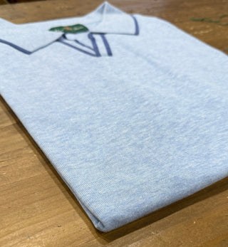 Alan Paine Portloe S/S Polo w/Placket Tipping