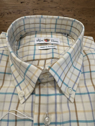 Alan Paine Ganstead Long Sleeve Classic Fit Shirt