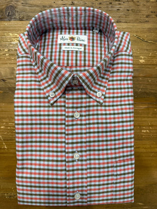 Alan Paine Mirfield Classic Fit Checked Shirt Alan Paine