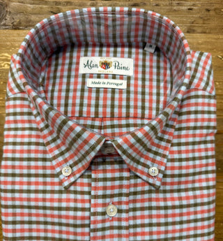 Alan Paine Mirfield Classic Fit Checked Shirt Alan Paine