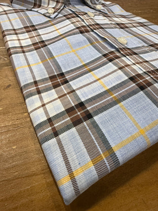 Alan Paine Mirfield Classic Fit Plaid Shirt Alan Paine