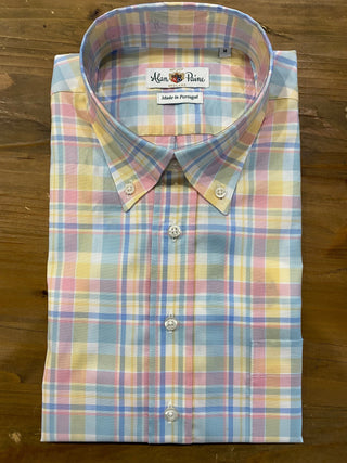 Alan Paine Men's Shirts Alan Paine - Short Sleeve Madres Shirt