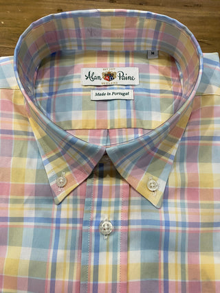 Alan Paine Men's Shirts Alan Paine - Short Sleeve Madres Shirt