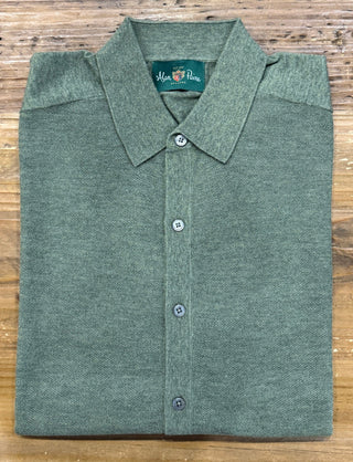 Alan Paine Wellswood Saddle S/S Button Through