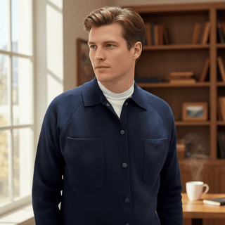 Alan Paine Ashcroft Full Milano Stitch  Shacket