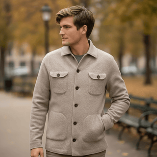 Alan Paine Ferndale Explorer Knitted Shirt