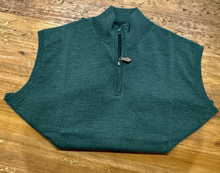 Alan Paine Fewston Quarter Zip Vest