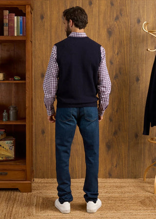 Alan Paine Gladstone Vee Neck Sweater Vest