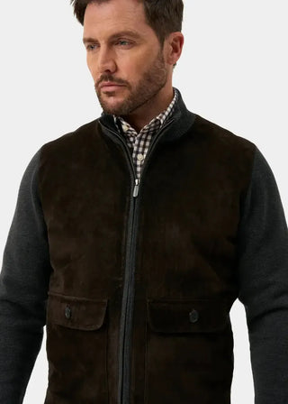 Alan Paine Oakmore Full Zip Through Jumper