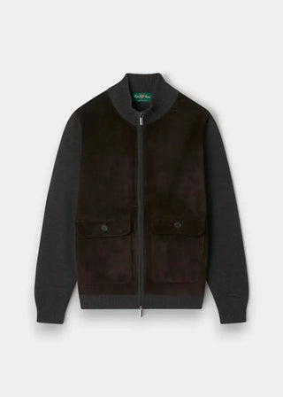 Alan Paine Oakmore Full Zip Through Jumper