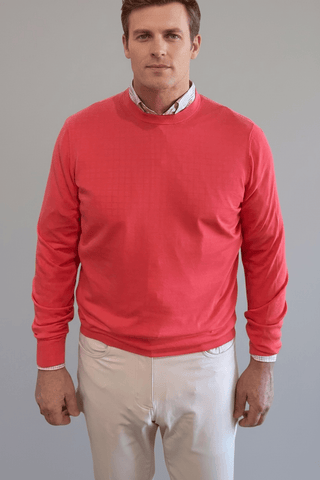 Alan Paine Oakford Long Sleeve Crew Neck Sweater - Planters Exchange