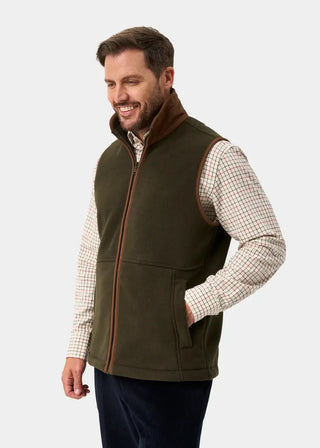 Alan Paine Aylsham Mens Fleece Waistcoat