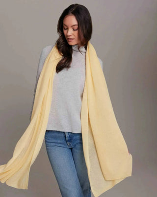 Cotton Cashmere Breezy Travel Wrap Alashan