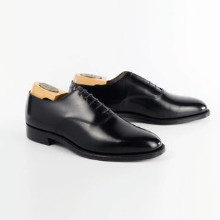 Alden Shoe Company Men's Shoes Alden 932 Black Plain Toe Bal Oxford