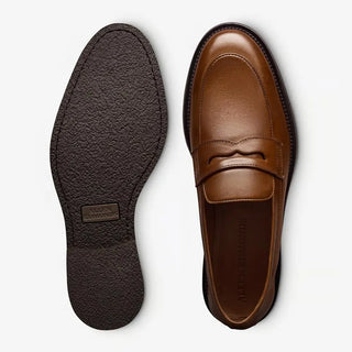 Allen Edmunds Como Leather Loafer - Chili - D Width