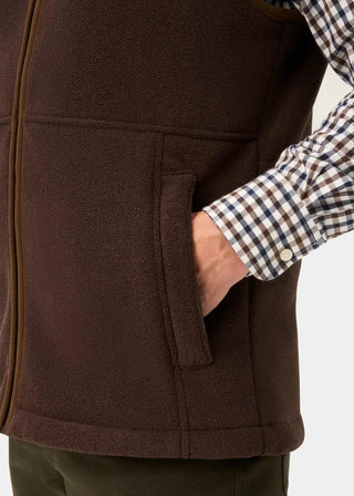 Alan Paine Aylsham Mens Fleece Waistcoat