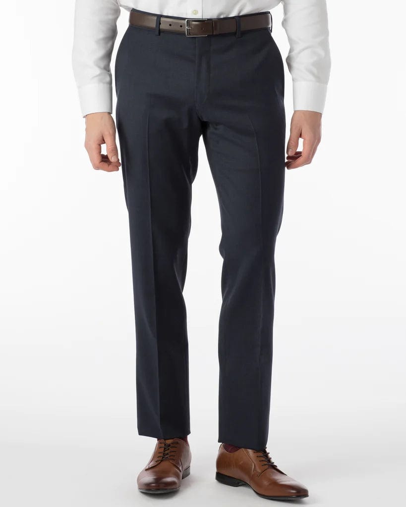Barry Bricken Mens Wool Blend Trousers Dress Pants Brown Pleated Slacks 38  X 32 | eBay
