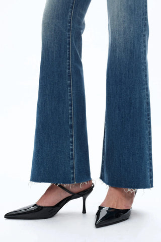 Bayeas Mid Rise Flare Leg Jeans