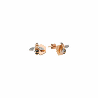 PTKLGUARCGKP Bee Stud Earrings