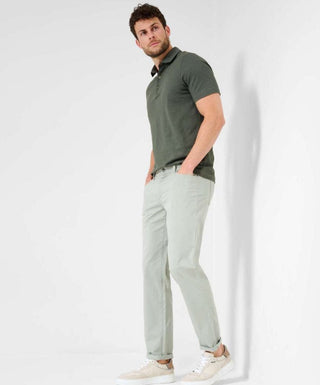 Brax Men's Pants Brax - Cadiz - Color Avocado