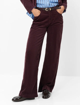 Brax Maine Wide Leg Corduroy Pants